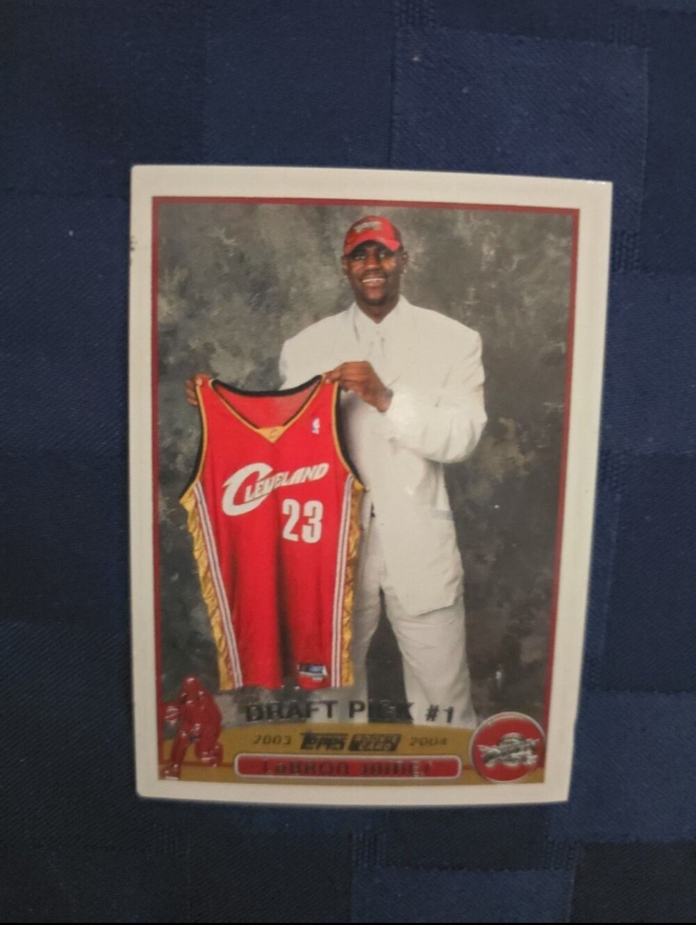 Lebron James Rookie Draft Reprint High Quality Card Stock Glossy #221
